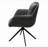 Стул MEADOW 360 град. поворот. Темно-серый XD841-16, букле / черный каркас, DISAUR} заказать в Курске по цене 15 615 руб. с доставкой в Курск