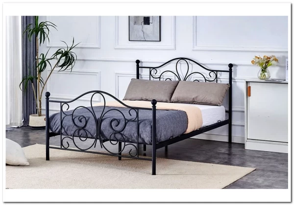 Кровать Halmar PANAMA (черный) 140/200} заказать в Курске по цене 28 094 руб. с доставкой в Курск