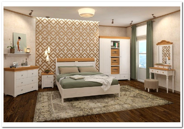 Мебель для спальни  Бейли (массив)} заказать в Курске по цене 143 794 руб. с доставкой в Курск