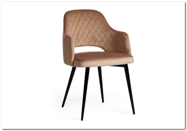 Кресло VALKYRIA (mod. 711) бежевый barkhat 5/черный} заказать в Курске по цене 7 650 руб. с доставкой в Курск