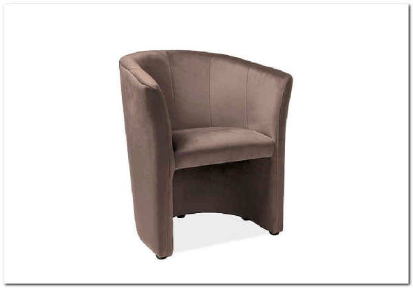 Кресло TM-1 Velvet Bluvel 28  Signal (бежевый)} заказать в Курске по цене 18 771 руб. с доставкой в Курск