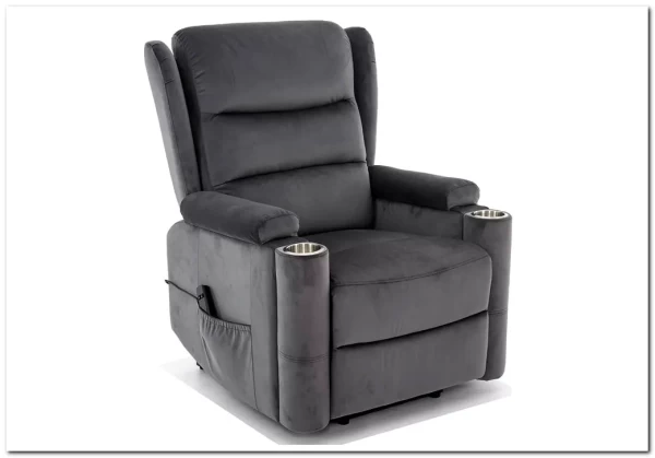 Кресло Signal MINOS Velvet Bluvel 14 раскладное (серый)} заказать в Курске по цене 59 614 руб. с доставкой в Курск