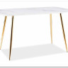 Стол Signal CERES белый эффект мрамора/золотой} заказать в Курске по цене 42 125 руб. с доставкой в Курск