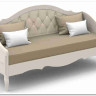 Кровать-диван Анджелика с каретной стяжкой из массива бука} заказать в Курске по цене 99 360 руб. с доставкой в Курск
