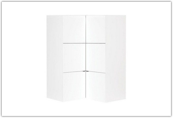 Шкаф углов. Young Users by VOX белый купить по цене 54 831 руб. в магазине Другая Мебель в Курске