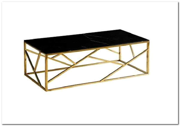Стол журнальный Signal ESCADA A II (эффект черного мрамора/золотой)} заказать в Курске по цене 40 932 руб. с доставкой в Курск
