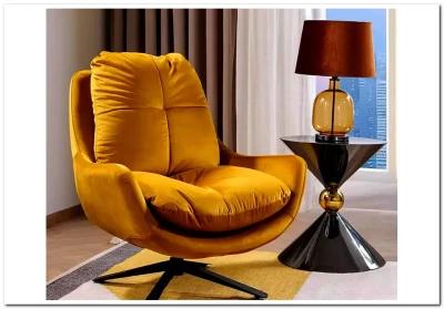 Стол журнальный Signal MIRA (черный) 50/56