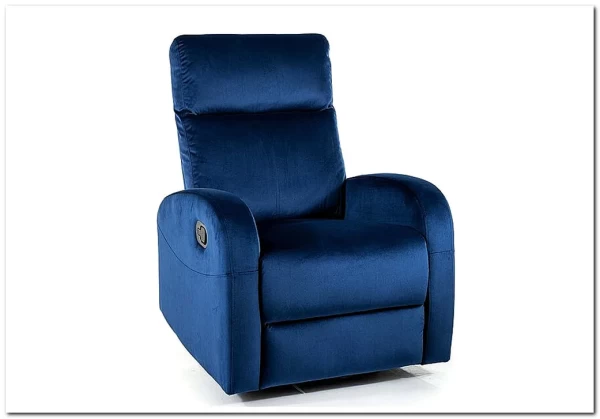Кресло Signal OLIMP VELVET раскладное (синий)} заказать в Курске по цене 50 349 руб. с доставкой в Курск