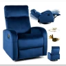 Кресло Signal OLIMP VELVET раскладное (синий)} заказать в Курске по цене 50 349 руб. с доставкой в Курск