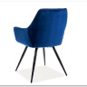 Стул кухонный Signal CHERRY Velvet Bluvel 86 (темно-синий/черный мат)} заказать в Курске по цене 14 573 руб. с доставкой в Курск
