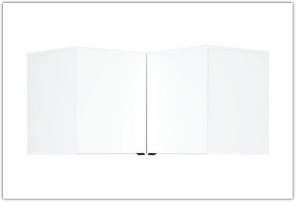 Антресоль шкафа углового Young Users by VOX белый купить по цене 25 657 руб. в магазине Другая Мебель в Курске