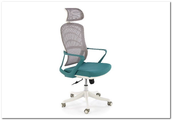 Кресло компьютерное HALMAR VESUVIO 2 бирюзовый/серый/белый} заказать в Курске по цене 15 791 руб. с доставкой в Курск