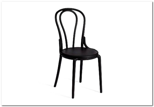 Стул THONET (mod. PL62) пластик Black (черный) 05} заказать в Курске по цене 5 200 руб. с доставкой в Курск