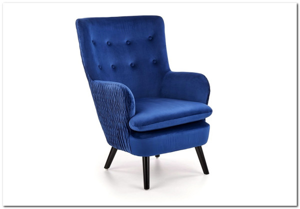 Кресло RAVEL  Halmar (темно-синий/черный)} заказать в Курске по цене 31 566 руб. с доставкой в Курск