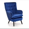 Кресло RAVEL  Halmar (темно-синий/черный)} заказать в Курске по цене 31 566 руб. с доставкой в Курск