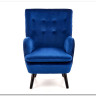 Кресло RAVEL  Halmar (темно-синий/черный)} заказать в Курске по цене 31 566 руб. с доставкой в Курск