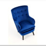 Кресло RAVEL  Halmar (темно-синий/черный)} заказать в Курске по цене 31 566 руб. с доставкой в Курск