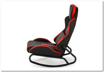 Кресло-качалка Halmar GAMER (черный/красный)