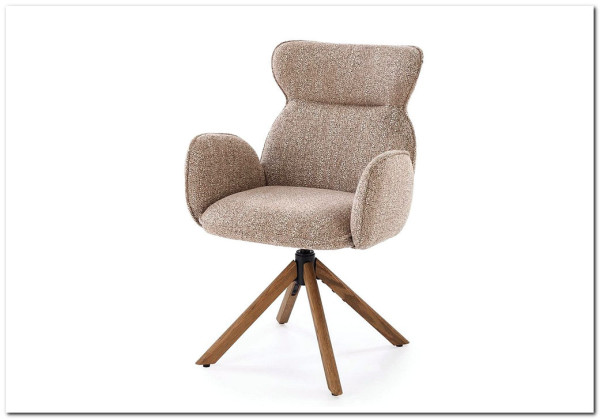 Стул кухонный Halmar K585 поворотный (темно-бежевый/орех светлый)} заказать в Курске по цене 22 688 руб. с доставкой в Курск