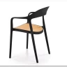 Стул кухонный Halmar K530 (черный/натуральный)} заказать в Курске по цене 7 652 руб. с доставкой в Курск