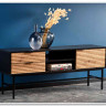 Тумба под телевизор Halmar MURANO RTV-1 дуб артизан/черный} заказать в Курске по цене 34 590 руб. с доставкой в Курск