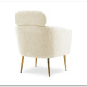 Кресло Halmar MELISA (кремовый/золотой)} заказать в Курске по цене 30 130 руб. с доставкой в Курск