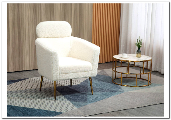 Кресло Halmar MELISA (кремовый/золотой)} заказать в Курске по цене 30 130 руб. с доставкой в Курск