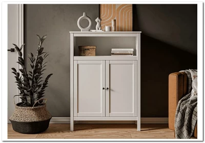 Шкаф Ева (Хельга) REG2D/125 белый BRW