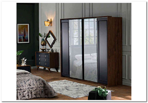 Шкаф для одежды 4-х дверный Алегро Турция} заказать в Курске по цене 102 800 руб. с доставкой в Курск