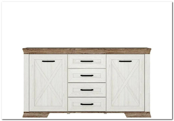 Комод Marselle KOM2D4S BRW для гостиной по цене 37 200 руб.