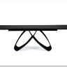 Стол обеденный Signal SAMANTA Ceramic 160 раскладной (черный Sahara Noir/черный мат)} заказать в Курске по цене 159 796 руб. с доставкой в Курск