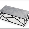 Стол журнальный Halmar UNIVERSE 2 (серый мрамор/черный)} заказать в Курске по цене 27 618 руб. с доставкой в Курск