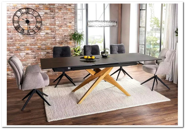 Стол обеденный Signal LORETO Ceramic 180 раскладной (Ossido Bruno коричневый/дуб)} заказать в Курске по цене 150 692 руб. с доставкой в Курск