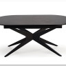 Стол обеденный Halmar SANDRO раскладной (черный/черный)} заказать в Курске по цене 75 414 руб. с доставкой в Курск