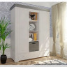 Шкаф 2х дверный  Бейли (массив) с полками купить по цене 77 252 руб. в магазине Другая Мебель в Курске