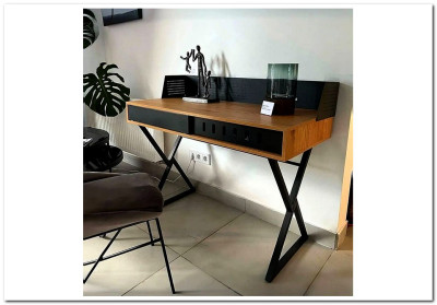 Стол компьютерный Halmar B43 (дуб золотой)