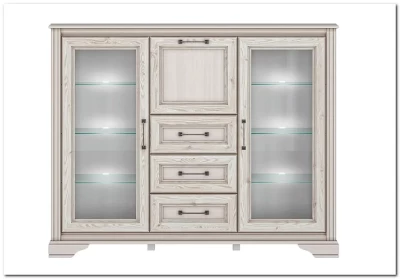 Тумба Stylius (Стилиус) B169-KOM2W1B3S BRW