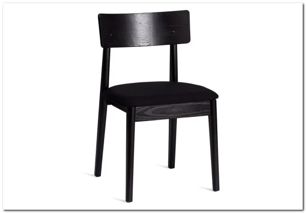 Стул THOR дерево вяз/ткань лен, черный/черный лен} заказать в Курске по цене 12 864 руб. с доставкой в Курск