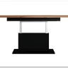 Стол-трансформер Halmar BUSETTI дуб вотан/черный мат} заказать в Курске по цене 58 339 руб. с доставкой в Курск