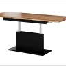 Стол-трансформер Halmar BUSETTI дуб вотан/черный мат} заказать в Курске по цене 58 339 руб. с доставкой в Курск