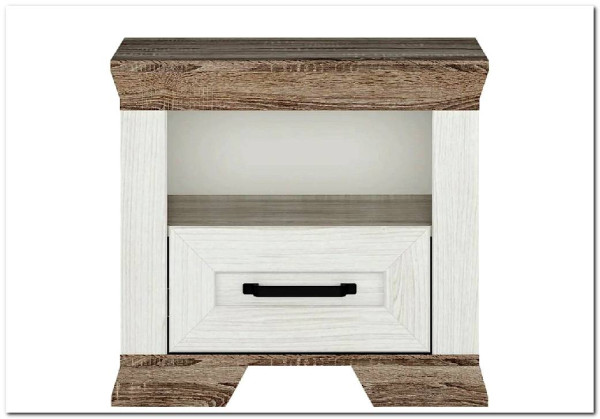 Тумба прикроватная Marselle KOM1S BRW для гостиной по цене 12 880 руб.