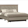 Кровать с мягким элементом Classic LOZ180x200 глиняный серый BRW} заказать в Курске по цене 49 600 руб. с доставкой в Курск