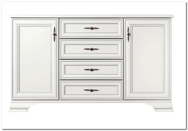 Тумба Кентаки KOM2D4S белый БРВ} заказать в Курске по цене 31 120 руб. с доставкой в Курск