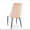 Стул кухонный TRIX B VELVET  Signal (бежевый/черный)} заказать в Курске по цене 12 641 руб. с доставкой в Курск