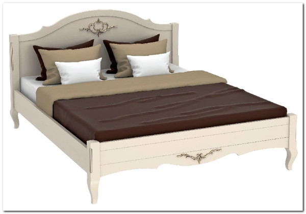 Кровать Авиньон из массива бука} заказать в Курске по цене 40 665 руб. с доставкой в Курск