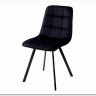 Стул CHILLI SQUARE BLUVEL-19 черный, велюр / черный каркас} заказать в Курске по цене 4 050 руб. с доставкой в Курск