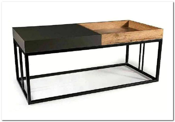 Стол журнальный Signal LUNARIA (дуб артизан/антрацит/черный мат)} заказать в Курске по цене 18 874 руб. с доставкой в Курск