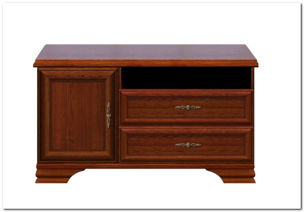 Тумба ТВ Кентаки RTV1D2S каштан BRW} заказать в Курске по цене 22 200 руб. с доставкой в Курск