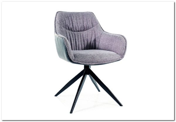 Стул кухонный SIGNAL SEMPRE Brego 07/Buffalo 06 (серый/серый/черный)} заказать в Курске по цене 18 051 руб. с доставкой в Курск