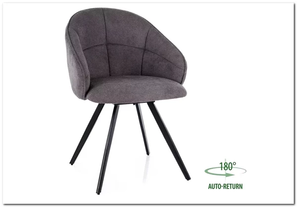 Стул кухонный Signal CAPRI Vardo 11 (серый/черный)} заказать в Курске по цене 16 094 руб. с доставкой в Курск